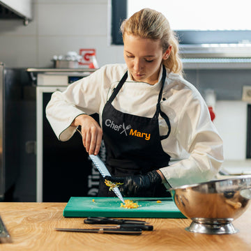 Embroidered Cooking Apron for Men & Women with Custom Name